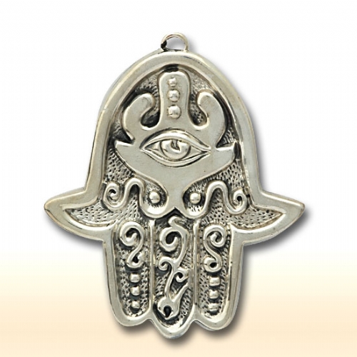 Sterling Silver Middle-sized Hamsah