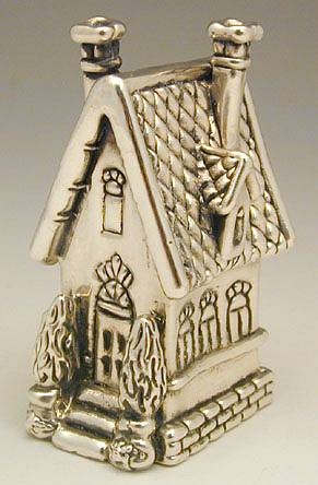 Sterling Silver Big House 