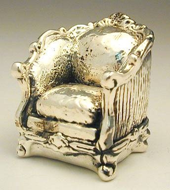 Sterling Silver Couch 
