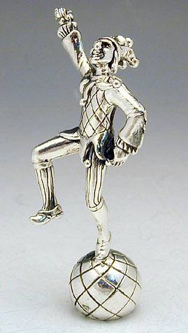 Sterling Silver   Joker Miniature