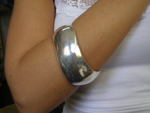 Silver Smooth Bracelet