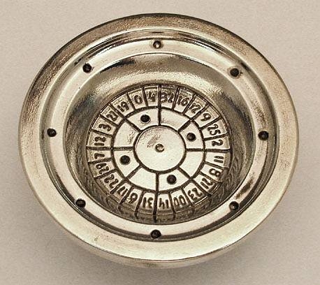 Sterling Silver Miniature Roulette