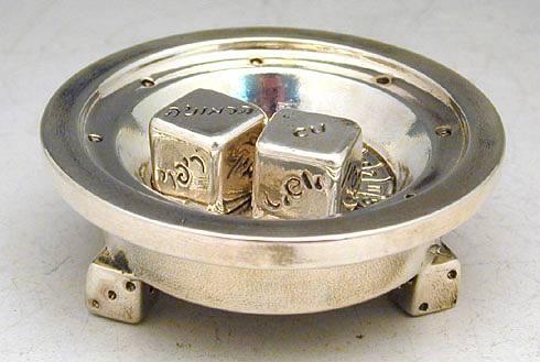 Sterling Silver Miniature Roulette