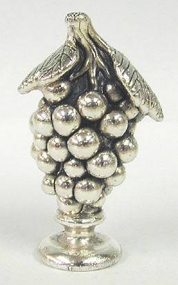 Sterling Silver Grapes with Base 