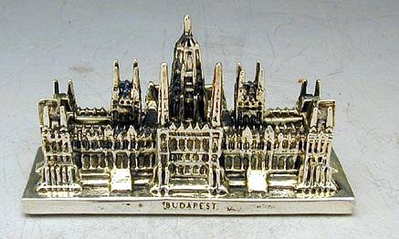 Sterling Silver Hungarian Parliament Miniature
