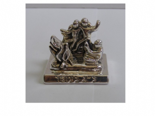 Sterling Silver Flame with dancers