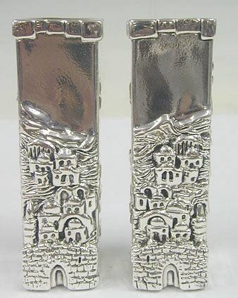 Silver David´s Tower Candleholders