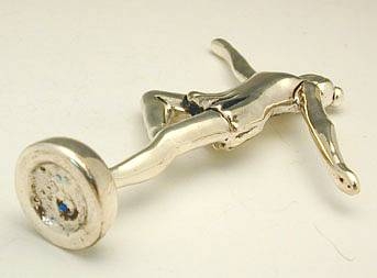 Sterling Silver Ballerine Miniature 