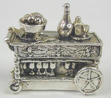 Sterling Silver Tea Table 