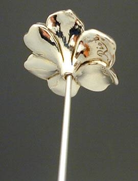 Artisan Sterling Silver Flower Model