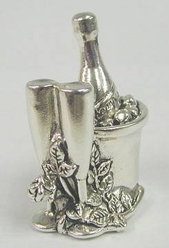 Sterling Silver Champagne 