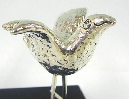 Sterling Silver Peace Dove Statuette 